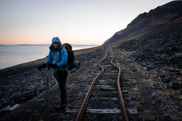 Kuczynski in Longyearbyen, Svalbard