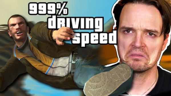 I finished EIGHT MISSIONS in GTA 4 with 999% speed traffic - YouTube